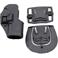SGOYH Airsoft Táctico Waist Pouch Draw Encubrimiento de la Mano Derecha Paddle Holster Belt Case para H&amp-K USP Compact
